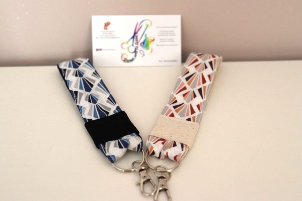 Porte clés géométrique