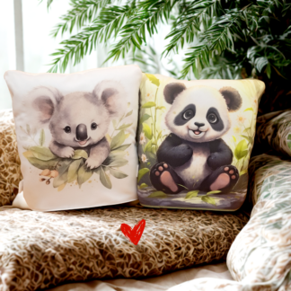 Coussin Plaid Zanimos
